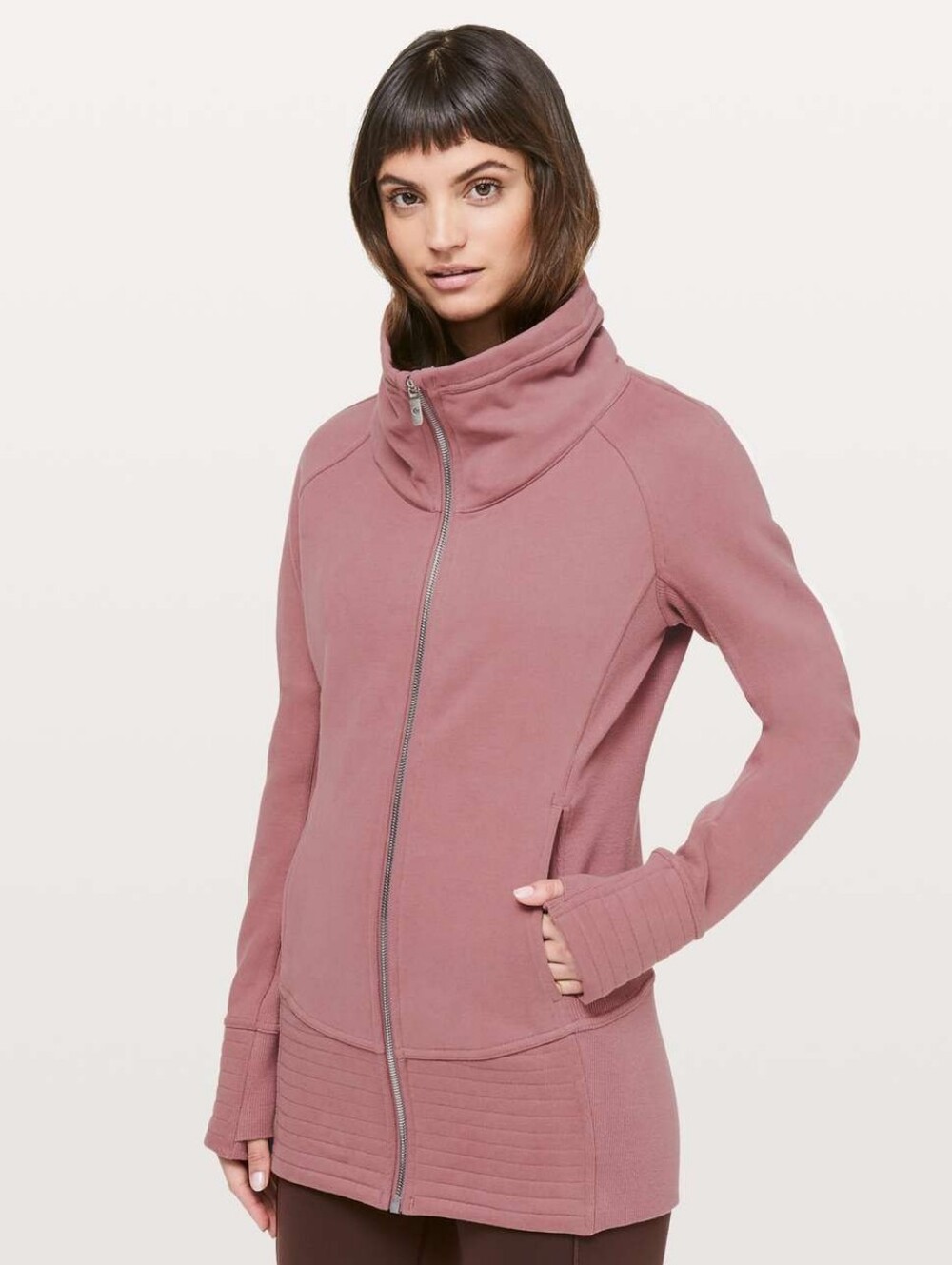 Lululemon Radiant Fleece Full Zip Jacket II Spanish Rose Size: 2